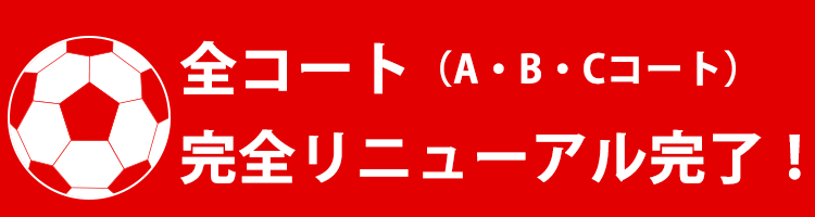 全コートリニューアル完了!